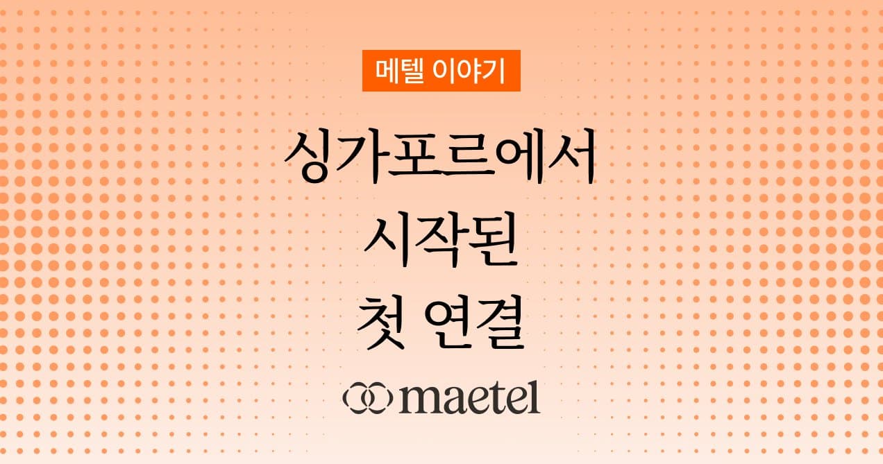 메텔과 링크드인, 2년 만에 만들어낸 첫 번째 연결: 싱가포르 LinkedIn APAC 미팅 후기