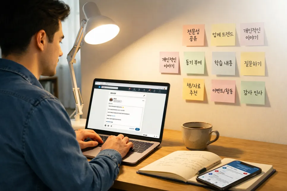 링크드인 계정 키우기: 링크드인이 좋아하는 콘텐츠와 글쓰기
