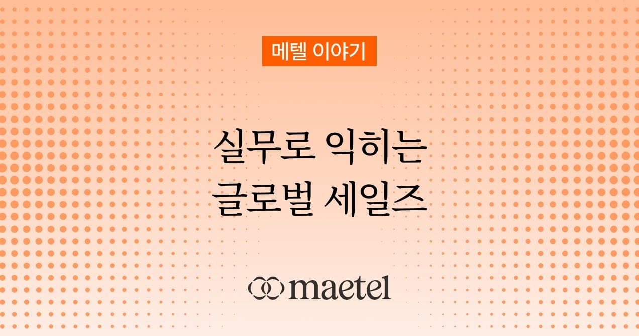 메텔 | 링크드인 교육 프로그램으로 글로벌 세일즈 역량 강화