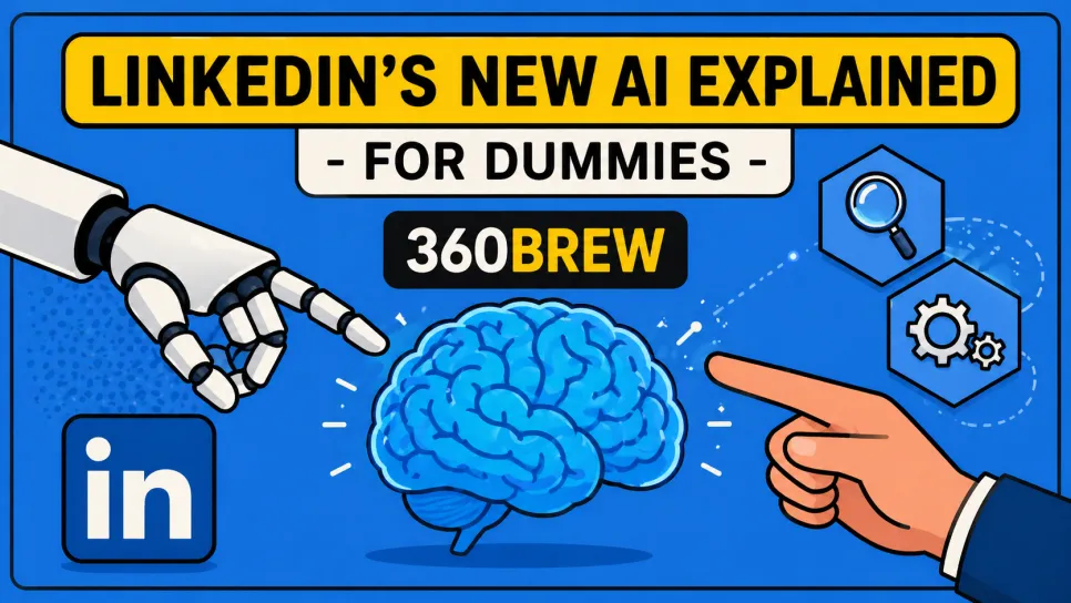 새로운 링크드인 알고리즘 360Brew를 아시나요?