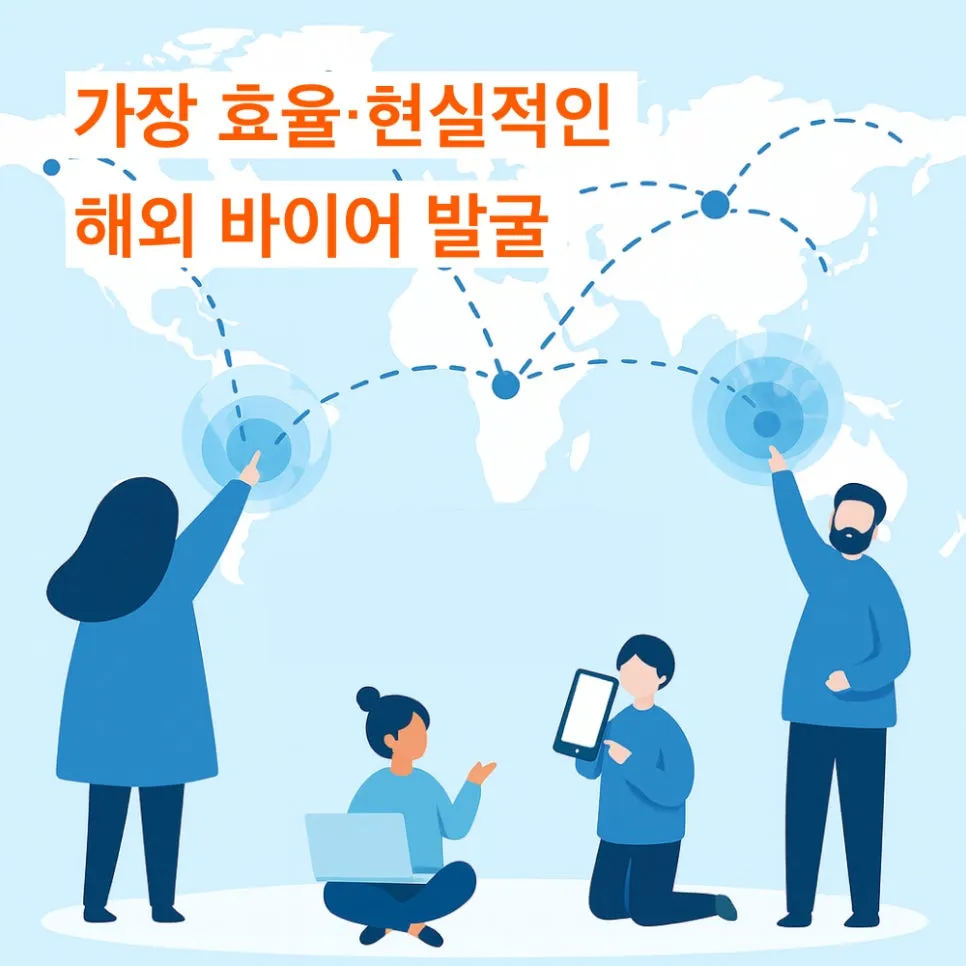 해외 바이어 발굴, 가장 효율적이고 현실적인 방법 링크드인(linkedin)
